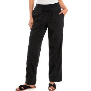 Ruched Pull On Black Utility Pants Sz XL